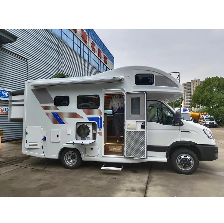 Υπαίθριο rv τροχόσπιτο τροχόσπιτων Motorhome υπαίθριο Van 130km/h 1VECO 4x2