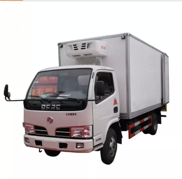 4*2 φορτηγό Dongfeng κιβωτίων ψυγείων ψυκτήρων 5 τόνοι βαθμός -5 έως -15