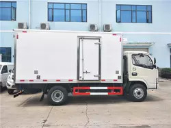 4*2 φορτηγό Dongfeng κιβωτίων ψυγείων ψυκτήρων 5 τόνοι βαθμός -5 έως -15