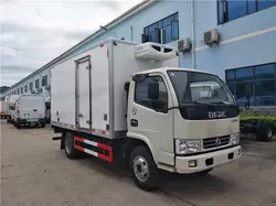 4*2 φορτηγό Dongfeng κιβωτίων ψυγείων ψυκτήρων 5 τόνοι βαθμός -5 έως -15
