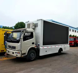Κινητό μεγάλο φορτηγό 4800*2080mm, κινητό υγιές σκηνικό φορτηγό οθόνης Dongfeng 4*2 αδιάβροχο