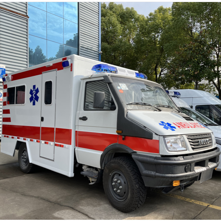 Επαγγελματικό ΕΥΡΟ- 5 Iveco Drive αυτοκινήτων 4x4 ασθενοφόρων έκτακτης ανάγκης ασθενοφόρο τύπων