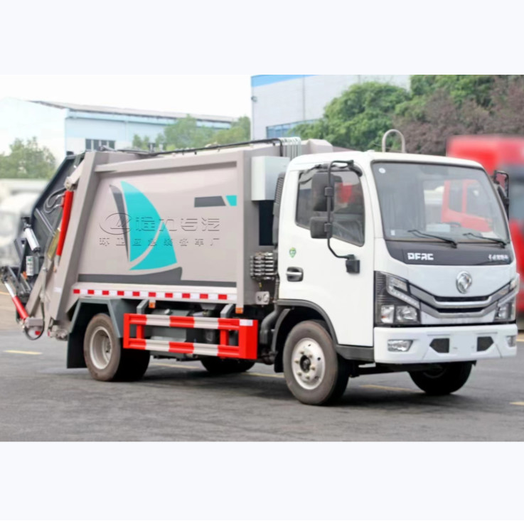 2023 Νέο φορτηγό συλλογής σκουπιδιών Dongfeng Min για πώληση 7m3 Συμπυκνωτής φορτηγό σκουπιδιών