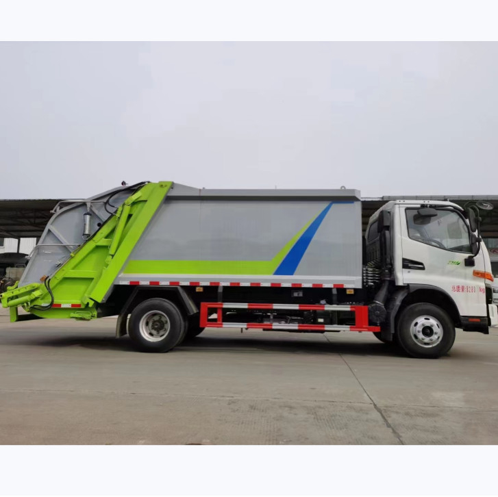 Κινέζικη μάρκα Dongfeng Μικρό φορτηγό σκουπιδιών με 6.50-16 ελαστικά και ανταλλακτικά