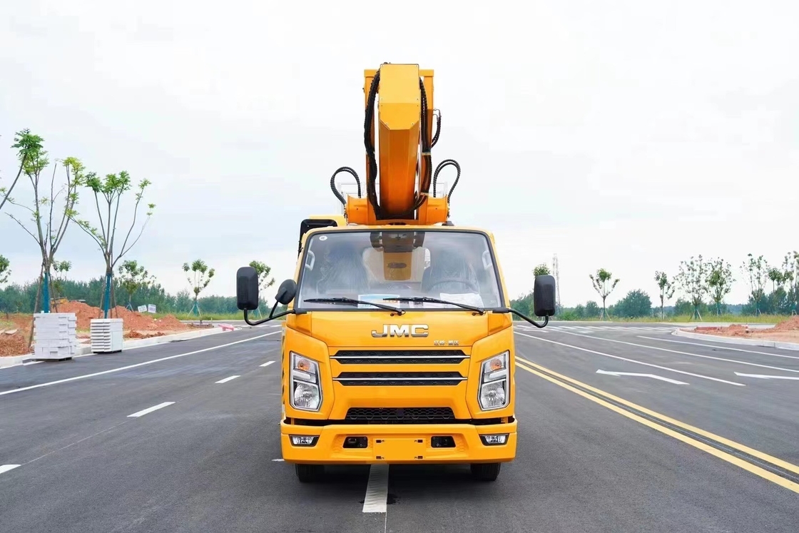 Euro 5 4*2 Diesel Aerial Work Platform Truck Υψηλότερη απόδοση με κινητήρα JMC