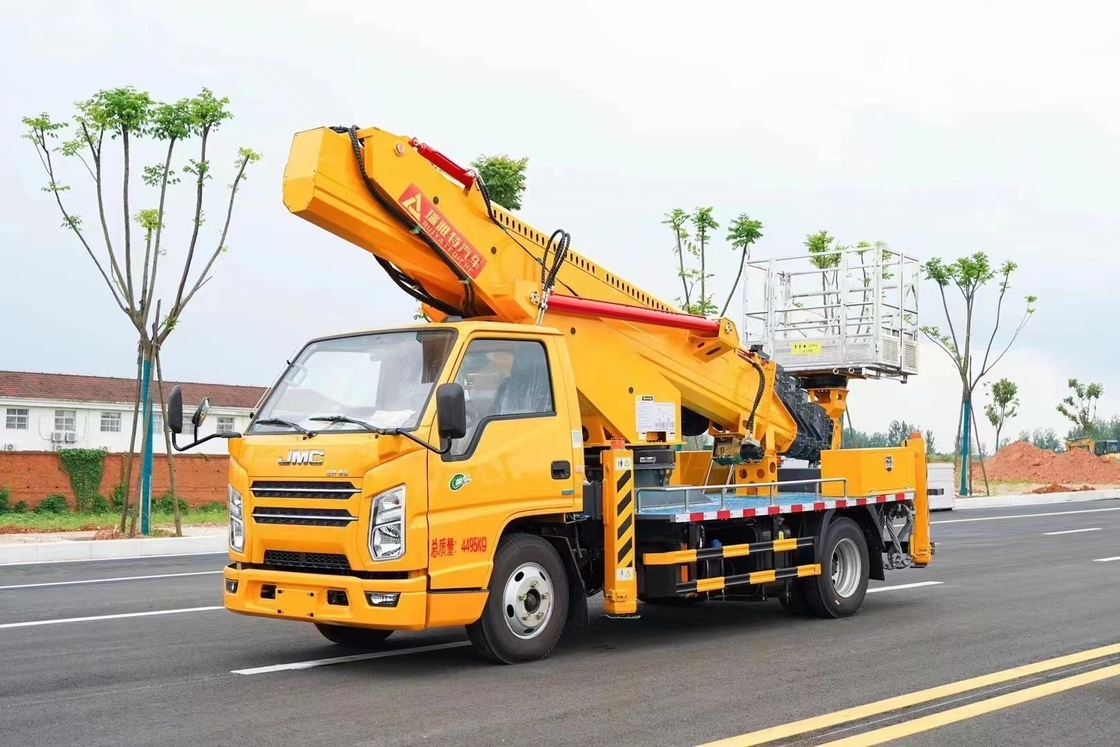 Euro 5 4*2 Diesel Aerial Work Platform Truck Υψηλότερη απόδοση με κινητήρα JMC