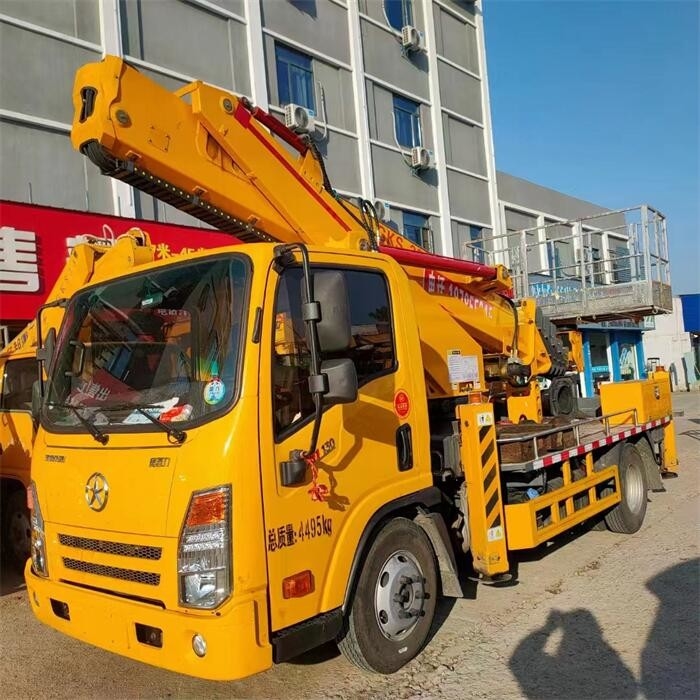 90 km/h Max Speed Aerial Work Platform Truck Για φορτηγά λειτουργίας σε μεγάλο υψόμετρο