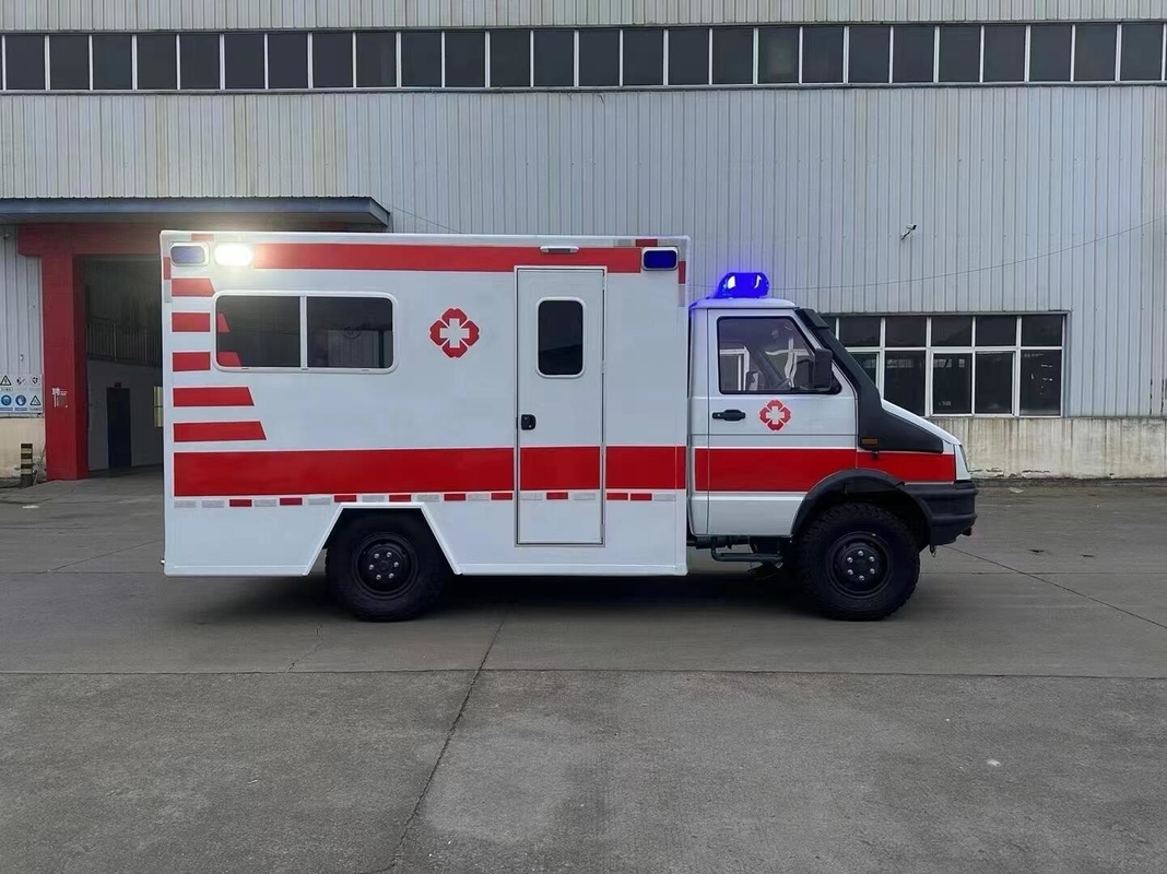 Ι.Κ.Υ. ασθενοφόρο Μεταχειριστικό ασθενοφόρο υψηλής ταχύτητας με πρότυπο εκπομπών Euro 5 και χωρητικότητα 2287 ml