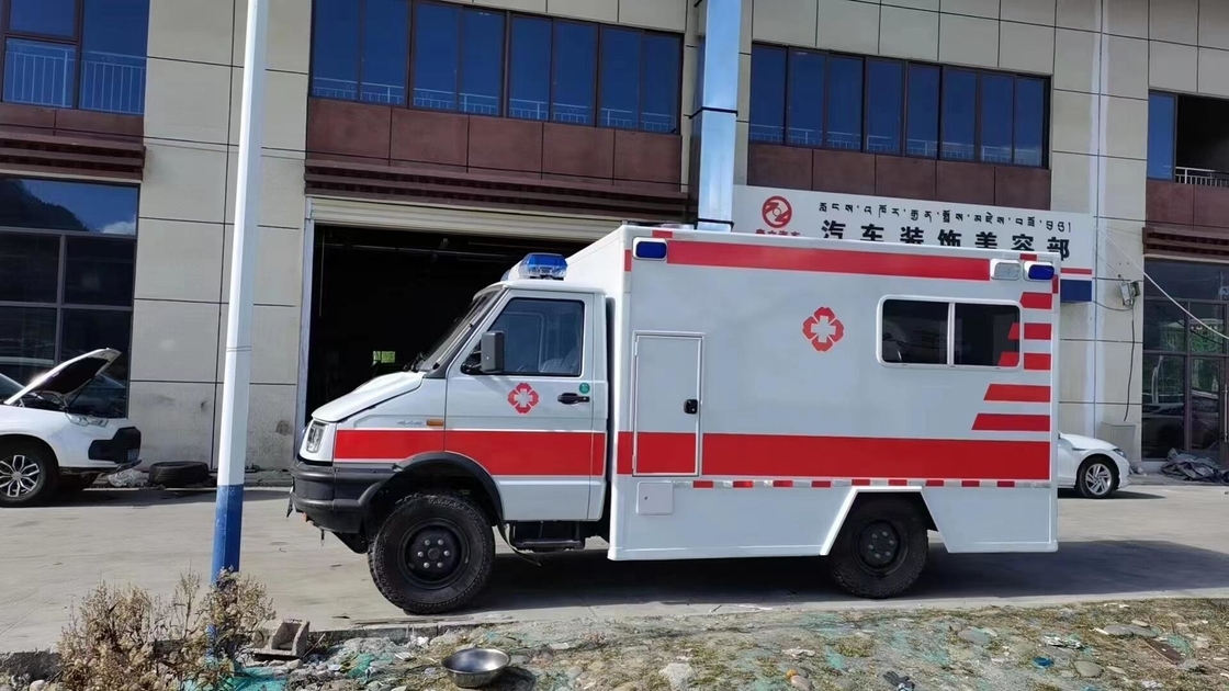 Αγορά ασθενοφόρου 2287ml Μετατόπιση Επείγοντα ασθενοφόρο - 5670 × 2011 × 2726 mm Συνολικές διαστάσεις