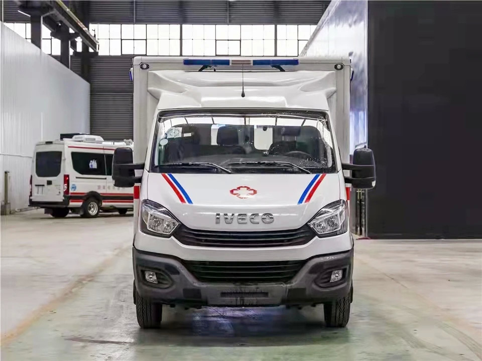 Σαλόνι ασθενοφόρου130 Hp Αυτοκίνητο ασθενοφόρου - ABS Ναι Συνολικές διαστάσεις 5670 × 2011 × 2726 mm