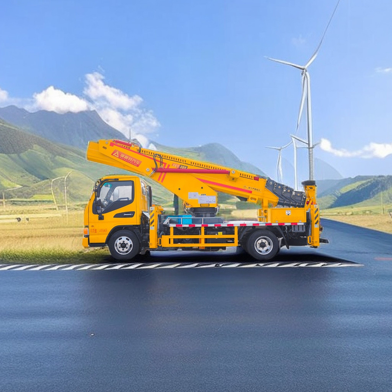 Isuzu 85KW Αεροκίνητο Εργατικό Φορτηγό Φορτηγά κουβά 200kg Φορτίο 5 ταχυτήτων Εγχειρίδιο Έξαγωνικό Φως Φωτιάς
