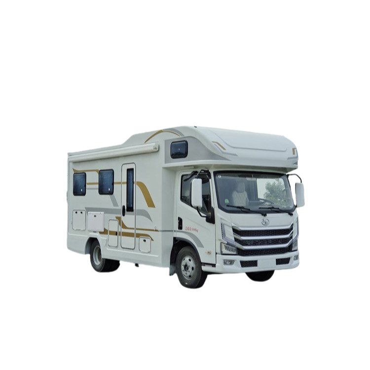 YUEJIN 4x2 Mobile Auto Motorhome Outdoor Luxury RV Caravan Van Για οικογενειακά ταξίδια