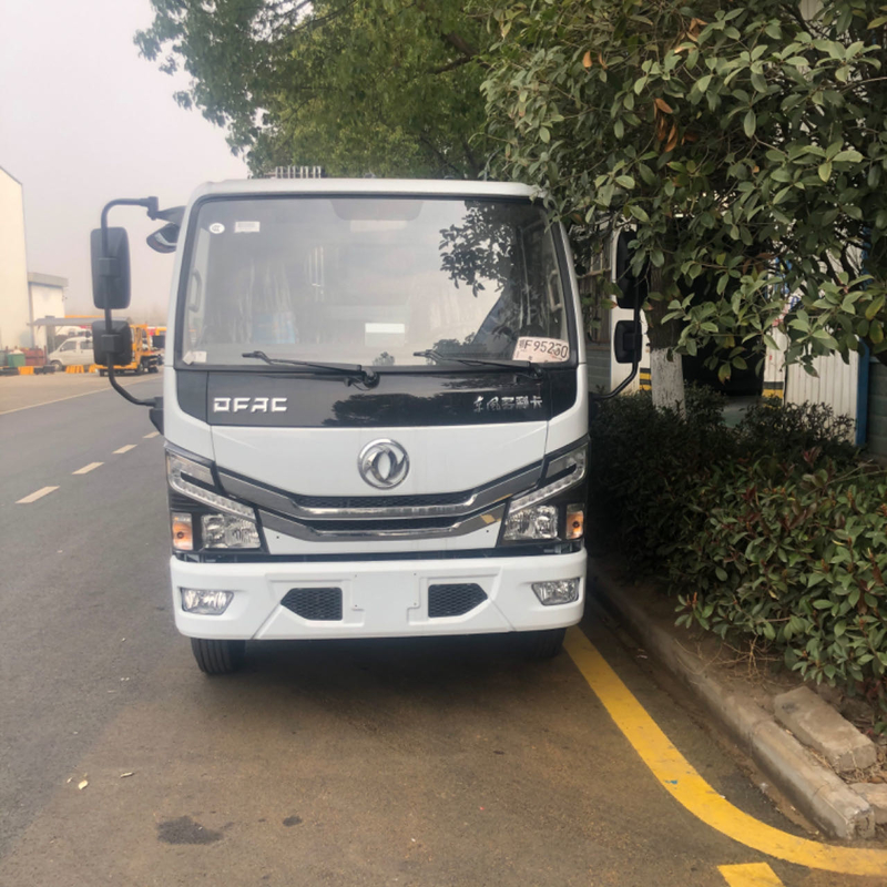 2023 Νέο φορτηγό συλλογής σκουπιδιών Dongfeng Min για πώληση 7m3 Συμπυκνωτής φορτηγό σκουπιδιών