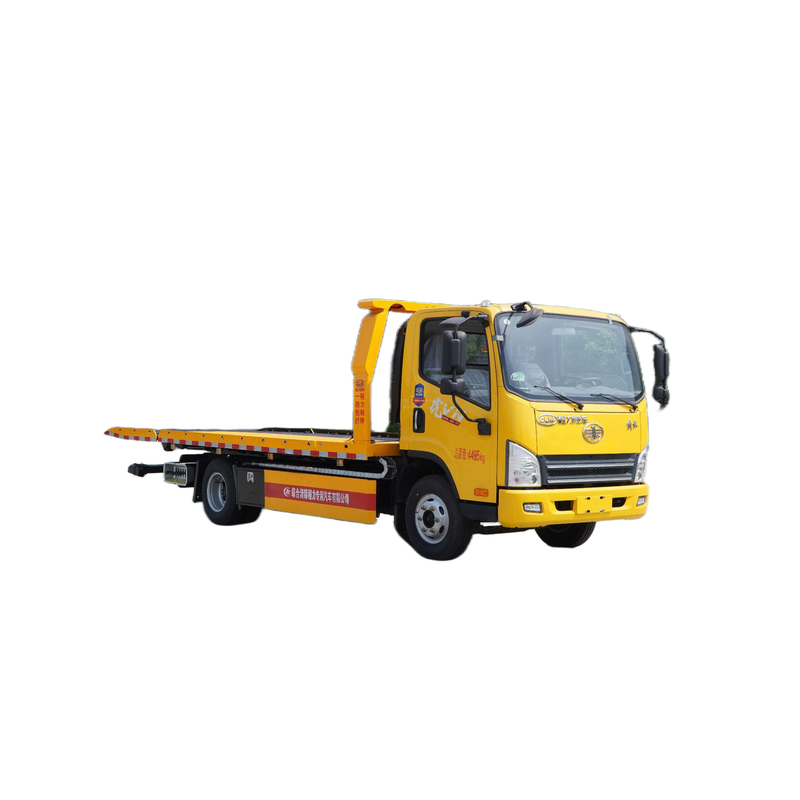 6 τροχών Flatbed Wrecker φορτηγό JAC / 4 τόνων Winch ρυμουλκούμενο φορτηγό για πώληση