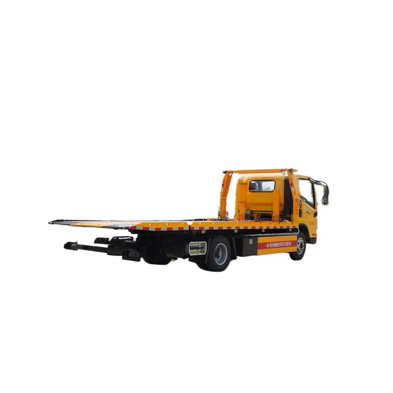6 τροχών Flatbed Wrecker φορτηγό JAC / 4 τόνων Winch ρυμουλκούμενο φορτηγό για πώληση