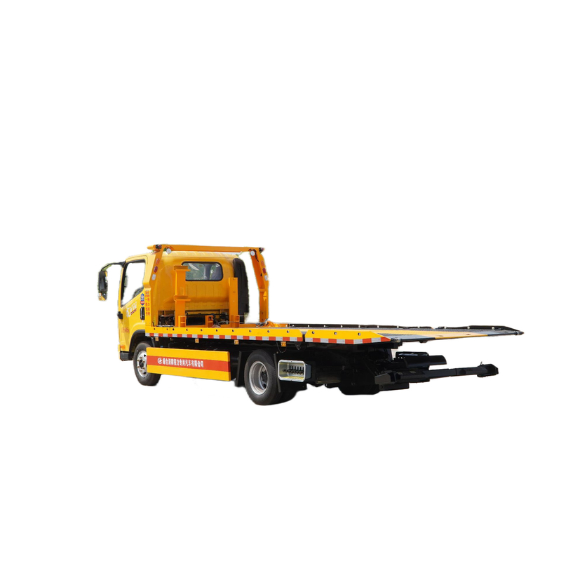 6 τροχών Flatbed Wrecker φορτηγό JAC / 4 τόνων Winch ρυμουλκούμενο φορτηγό για πώληση