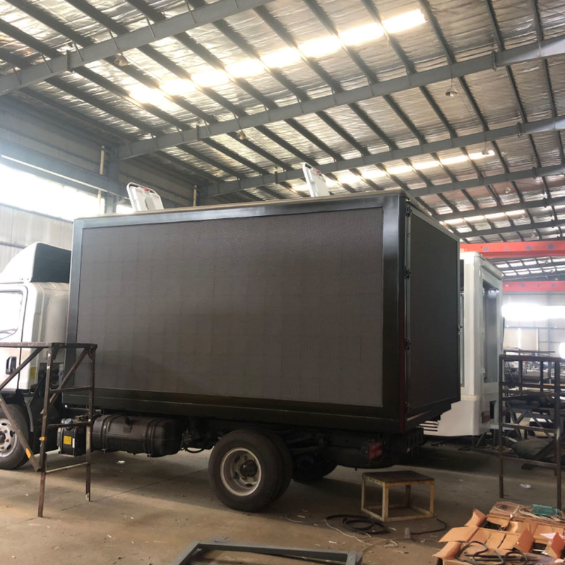 Isuzu Led Display Box Φορτηγό Pixel Pitch 8mm Κινητή οθόνη LED Πίνακα διαφημίσεων Φορτηγό Διαφήμιση Φορτηγό Led για πώληση