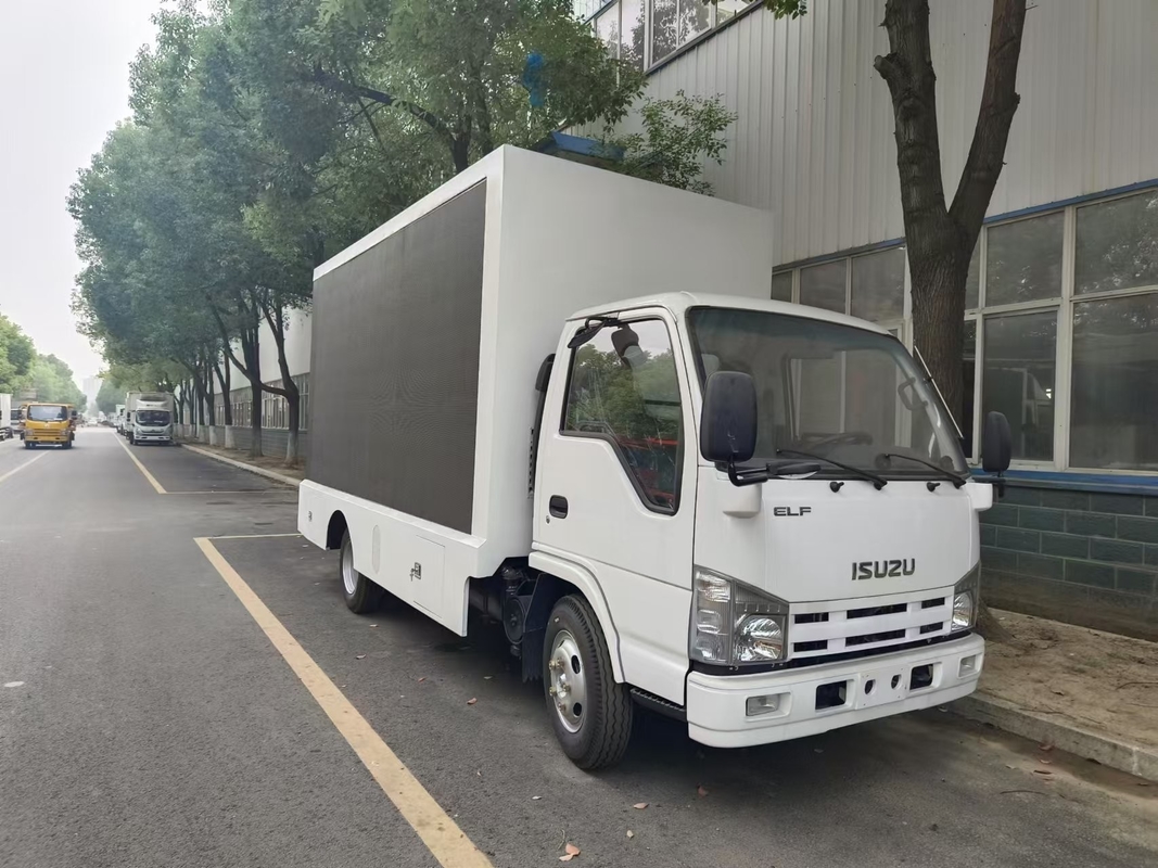 Full Color P5 P6 Mobile LED Billboard Trucks isuzu κινητό ψηφιακό πινακίδιο φορτηγό