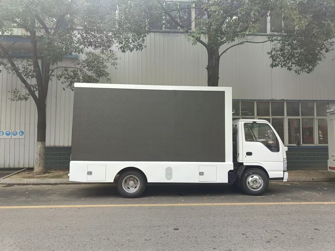Full Color P5 P6 Mobile LED Billboard Trucks isuzu κινητό ψηφιακό πινακίδιο φορτηγό