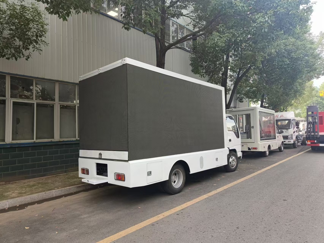 Full Color P5 P6 Mobile LED Billboard Trucks isuzu κινητό ψηφιακό πινακίδιο φορτηγό