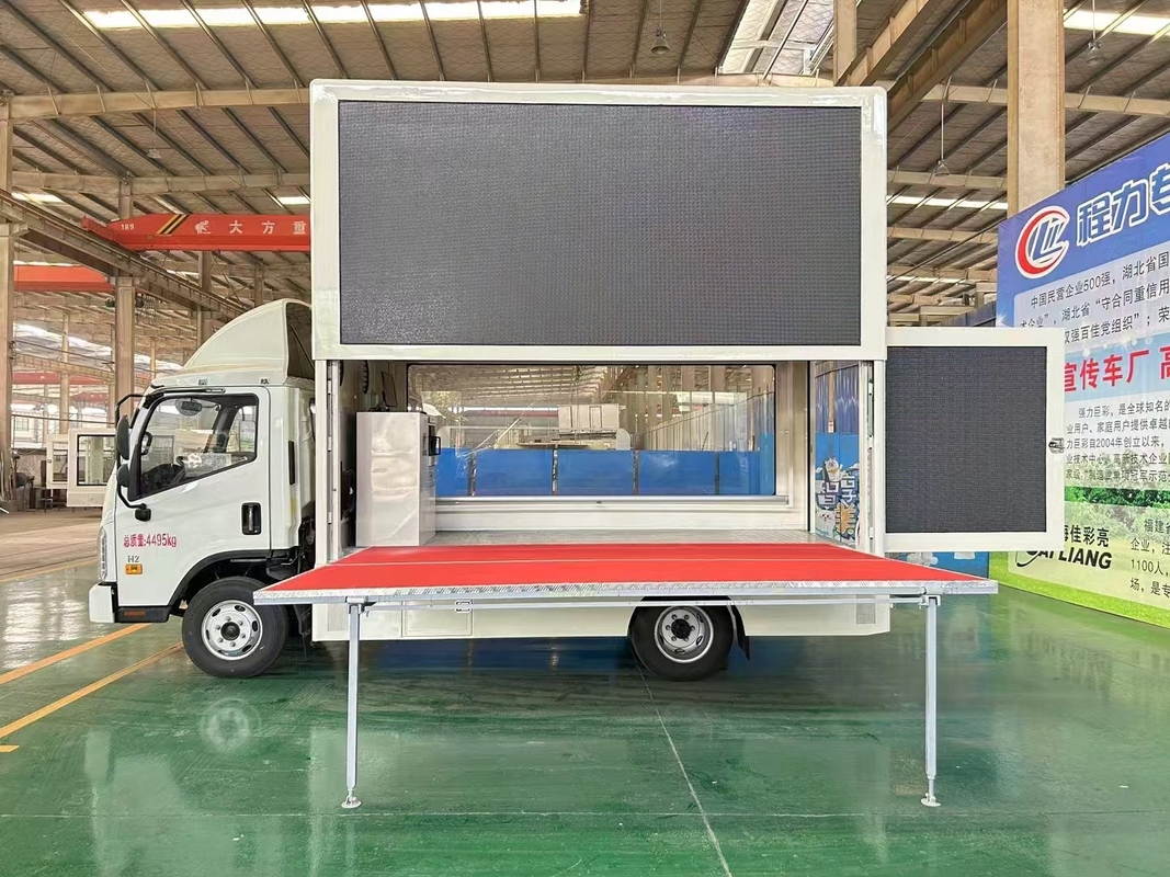 Φωτόν 4X2 Κινητή LED Truck Διαφήμιση Αδιάβροχη P4 P5 P6 Εξωτερική οδήγηση LED οθόνη