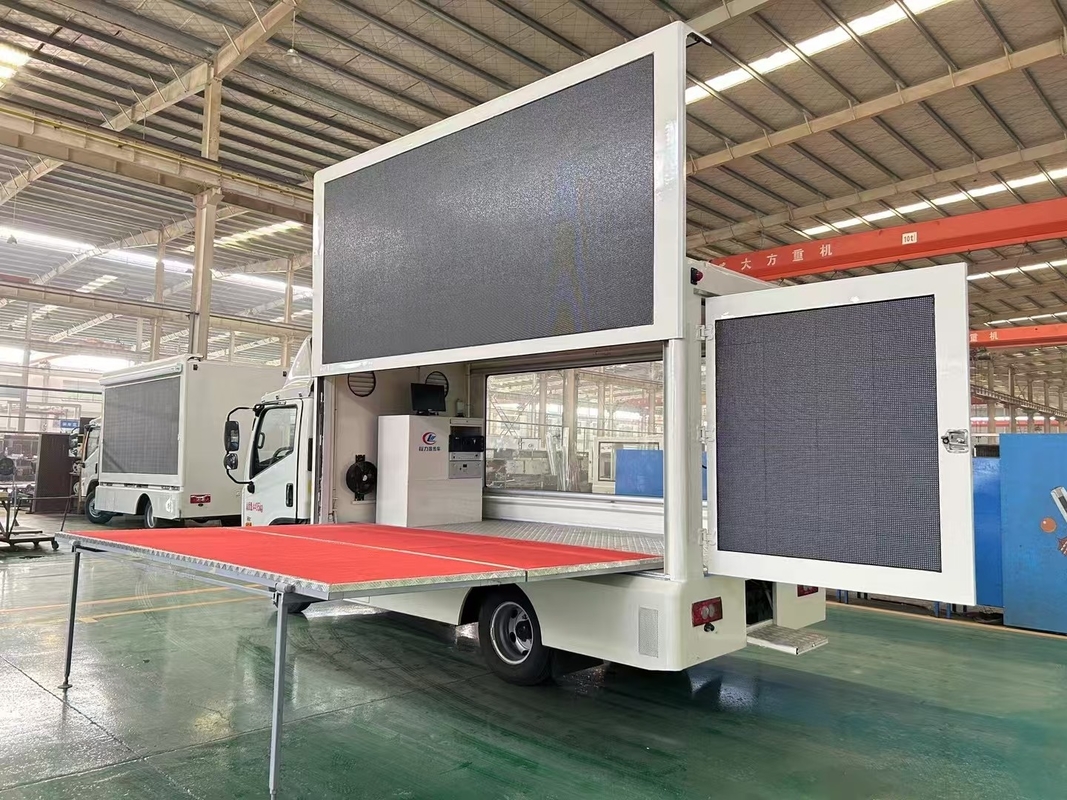 Φωτόν 4X2 Κινητή LED Truck Διαφήμιση Αδιάβροχη P4 P5 P6 Εξωτερική οδήγηση LED οθόνη